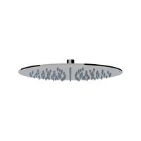 SOFFIONE MURO INOX D300 CROM
