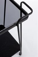 CARRELLO PORTAV NERO 60X38X6