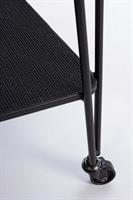 CARRELLO PORTAV NERO 60X38X6
