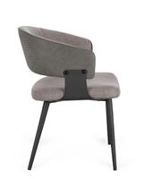 SEDIA C-BR ROMY GRIGIO