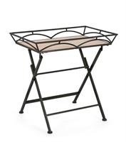 TAVOLINO GUENDA RETT NERO H6
