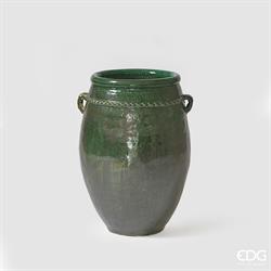 VASO FENICE ANFORA-RIGHE H69
