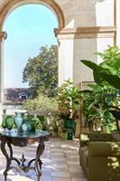 VASO FENICE ANFORA-RIGHE H69