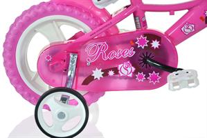 BICI ROSES 12 ROSA C/CESTIN