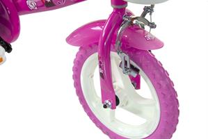 BICI ROSES 12 ROSA C/CESTIN