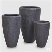 VASO ROCCIA SVASATO DARK GRE