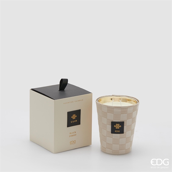 CANDELA CUIR C/PROFUMO H12