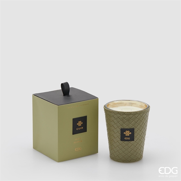 CANDELA CUIR C/PROFUMO H12