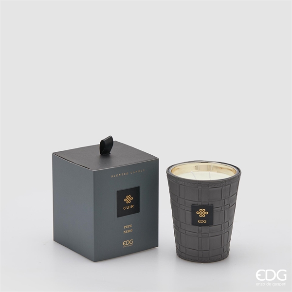 CANDELA CUIR C/PROFUMO H12