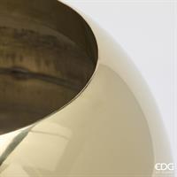 VASO ACCIAIO SFERA H.30 D.35