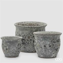 VASO CACHEPOT BOMBATO WHT GR