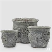 VASO CACHEPOT BOMBATO WHT GR