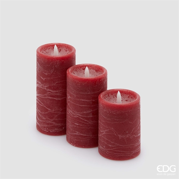 CANDELA LED SOFFIO CF 3PZ H1