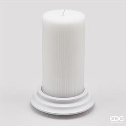 CANDELA DORICA C/PIATTO H20D