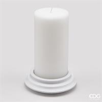 CANDELA DORICA C/PIATTO H20D