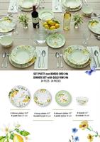 PIATTO LIMONI 4 ASS. CF 24PZ