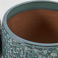 VASO CACHEPOT RIQUADRI B.TEA