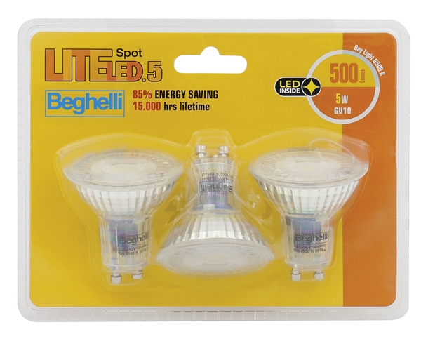 LMP SPOT LITELED 500LM 5W GU