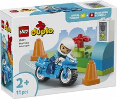 DUPLO MOTOCICLETTA BLU POLIZ