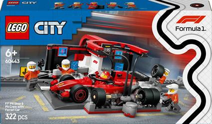 LEGO CITY PITSTOP E MECCANIC