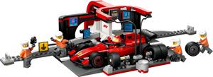 LEGO CITY PITSTOP E MECCANIC