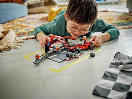 LEGO CITY PITSTOP E MECCANIC