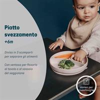 ESS PIATTO SVEZZAMENT SIL BE