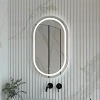 SPECCHIERA OVALE 50X80X3 LED