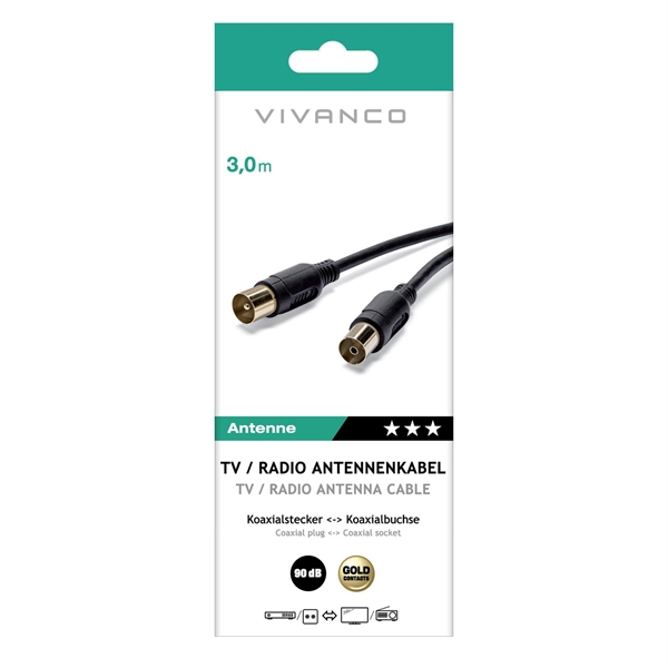 CAVO COASSIALE ANTENNA BLK 3