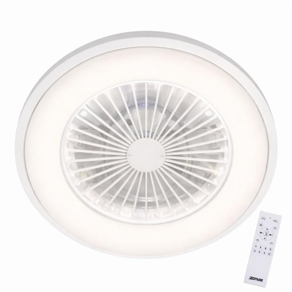 VENT.PLAFON.LED D.485MM C/LU