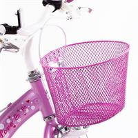 BICI LOVE 12 ROSA C/CESTINO
