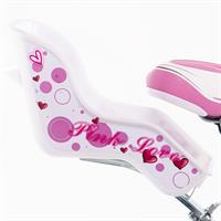 BICI LOVE 12 ROSA C/CESTINO