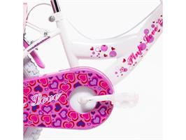 BICI LOVE 16 ROSA C/CESTINO