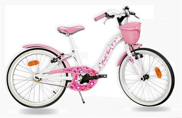 BICI LOVE 20 ROSA C/ACCESSO