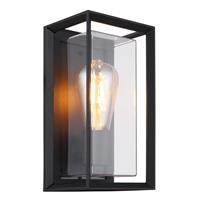 LAMP.EST ALL BLK SAT 1XE27 6