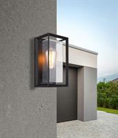 LAMP.EST ALL BLK SAT 1XE27 6