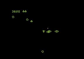 ATARI 7800 ASTEROIDS DELUXE