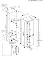 FRIGO CB N.F.253LT CLE