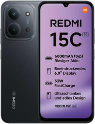 REDMI 15C 4/128 5G MID.BLK