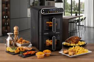 AIR FRYER VAPORE 2X5,5L DIGI