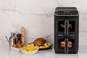 AIR FRYER VAPORE 2X5,5L DIGI