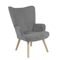 POLTRONA HILARY GRIGIO G.LEG