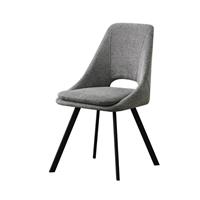 SEDIA GRIGIO MIRANDA G.MET B