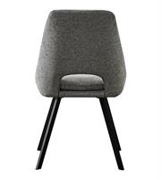 SEDIA GRIGIO MIRANDA G.MET B