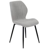 SEDIA JOLE GRIGIO G.MET BLK
