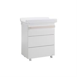 BAGNETTO GLAM WHT/AVANA