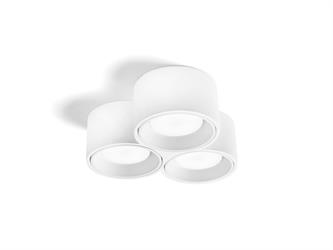 3 LUCI SOFFITTO TONDA BIANCO