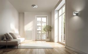3 LUCI SOFFITTO TONDA BIANCO