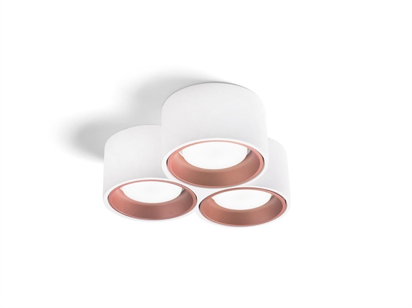 3LUCI SOFFITTO TONDA RAME NA