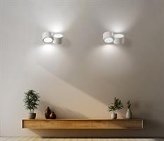 LAMP PAR GESSO 2LUCI TONDA W